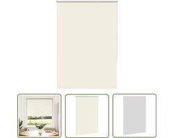 vidaXL Verduisterend Gordijn - Rolgordijn - Rolgordijn verduisterend 95x150 cm stofbreedte 90,7cm polyester - Kamer Decoratie - Slaapkamer Gordijnen - Woonkamer Gordijnen