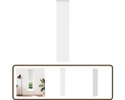 vidaXL Verduisterend Rolgordijn 55x210 cm - Wit Rolgordijn - Verduisterend Gordijn - Privacy Gordijn - Slaapkamer Decoratie - Living Room Decoratie