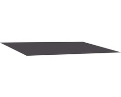 vidaXL - Vervangingsdoek - voor - zonnescherm - Antracietkleurig - 350 - x - 200 - cm
