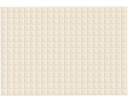 vidaXL - Verzwaringsdeken - 155x220 - cm - 7 - kg - stof - lichtcrèmekleurig