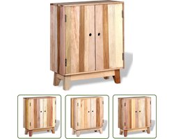 vidaXL Vintage Dressoir - Dressoir - Dressoir massief gerecycled hout - Landelijk Dressoir - Houten Dressoir - Recycled Wood Furniture