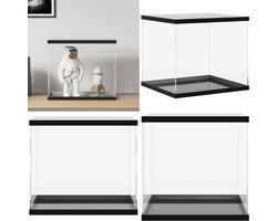 vidaXL Vitrine transparant 40x36x35 cm acryl - Vitrine - Vitrines - Vitrinekast - Stolp