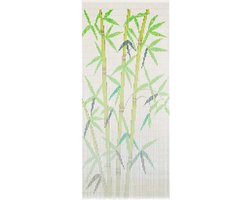 vidaXL - Vliegengordijn - 90x200 - cm - bamboe