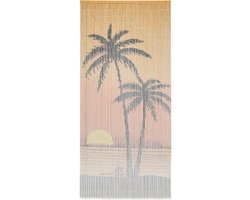 vidaXL - Vliegengordijn - 90x200 - cm - bamboe