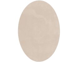 vidaXL - Vloerkleden - Ovaal - HUARTE - Beige - 140 - x - 200 - cm - 100% - Polyester
