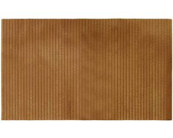 vidaXL - Vloerkleed - rechthoekig - 60x100 - cm - bamboe - bruin