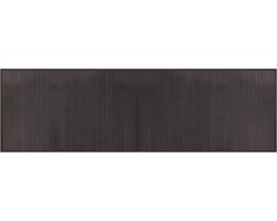 vidaXL - Vloerkleed - rechthoekig - 60x200 - cm - bamboe - donkerbruin