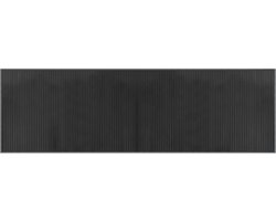 vidaXL - Vloerkleed - rechthoekig - 60x200 - cm - bamboe - grijs