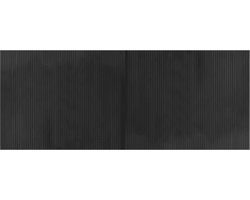 vidaXL - Vloerkleed - rechthoekig - 80x200 - cm - bamboe - grijs