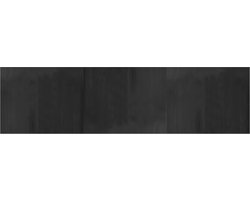 vidaXL - Vloerkleed - rechthoekig - 80x300 - cm - bamboe - grijs