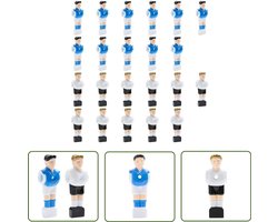 vidaXL Voetbalspeelgoed - Tafelvoetbalspelers - Tafelvoetbalspelers voor 15,9 mm staaf 22 st - Tafelvoetbalonderdelen - Sportgame - Indoor Game