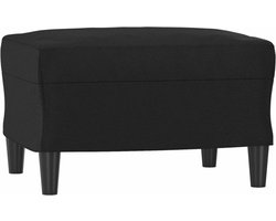 vidaXL - Voetenbank - 60x50x41 - cm - kunstleer - zwart