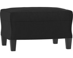 vidaXL - Voetenbank - 60x50x41 - cm - kunstleer - zwart