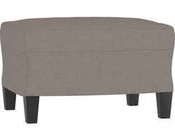 vidaXL - Voetenbank - 60x50x41 - cm - stof - taupe