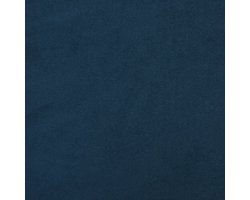 vidaXL - Voetenbank - 70x55x41 - cm - fluweel - blauw