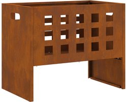 vidaXL - Vuurkorf - Bruin - 50 - x - 30 - x - 40 - cm - Cortenstaal