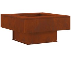 vidaXL - Vuurkorf - Bruin - 80 - x - 80 - x - 40 - cm - Cortenstaal