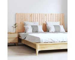 vidaXL - Wandhoofdbord - 166x3x60 - cm - massief - grenenhout