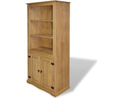 vidaXL - Wandkast - Mexicaans - grenenhout - Corona-stijl - 80x40x170 - cm