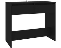 vidaXL - Wandtafel - 89x41x76,5 - cm - staal - zwart