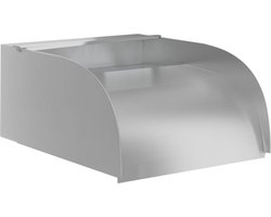 vidaXL - Waterval - met - LED's - 30x34x14 - cm - roestvrij - staal - 304
