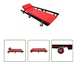 vidaXL Werkblad - Monteursbed - Monteursbed met 6 wielen verstelbaar - Garage Gereedschap - Automotive Tools - Onderhoud Auto