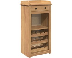 vidaXL - Wijnkast - PANAMA - 57x40x111,5 - cm - massief - grenenhout