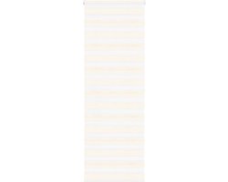 vidaXL - Zebra - rolgordijn - 85x200 - cm - stofbreedte - 80,9 - cm - marmerbeige