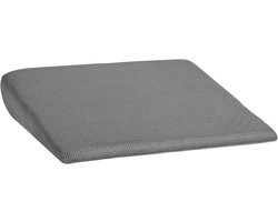 vidaXL - Zitkussen - Grijs - 39 - x - 38 - x - 8,5 - cm