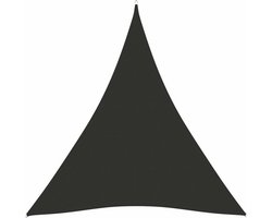 vidaXL - Zonnescherm - driehoekig - 4x5x5 - m - oxford - stof - antracietkleurig