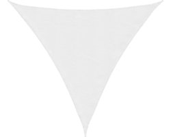 vidaXL - Zonnescherm - driehoekig - 6x6x6 - m - oxford - stof - wit