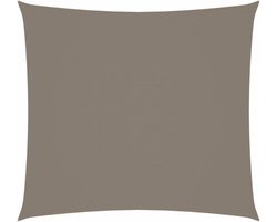vidaXL - Zonnescherm - rechthoekig - 2,5x3 - m - oxford - stof - taupe