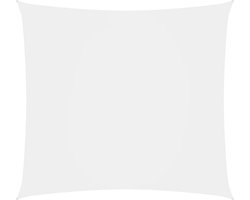 vidaXL - Zonnescherm - rechthoekig - 2,5x3 - m - oxford - stof - wit