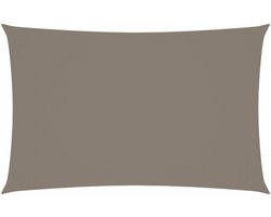 vidaXL - Zonnescherm - rechthoekig - 2,5x5 - m - oxford - stof - taupe