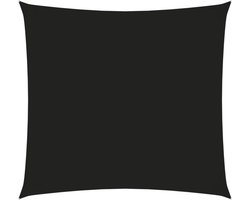 vidaXL - Zonnescherm - rechthoekig - 2x2,5 - m - oxford - stof - zwart