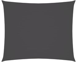 vidaXL - Zonnescherm - rechthoekig - 2x3 - m - oxford - stof - antracietkleurig