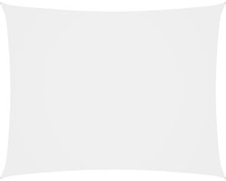 vidaXL - Zonnescherm - rechthoekig - 2x3 - m - oxford - stof - wit