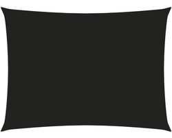 vidaXL - Zonnescherm - rechthoekig - 2x3,5 - m - oxford - stof - zwart