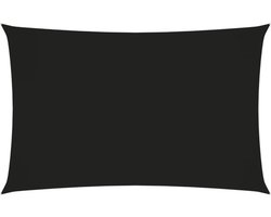 vidaXL - Zonnescherm - rechthoekig - 2x5 - m - oxford - stof - zwart