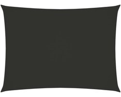 vidaXL - Zonnescherm - rechthoekig - 3x4,5 - m - oxford - stof - antracietkleurig