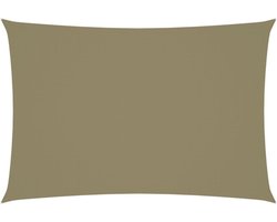 vidaXL - Zonnescherm - rechthoekig - 3x5 - m - oxford - stof - beige
