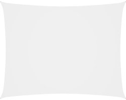 vidaXL - Zonnescherm - rechthoekig - 3x5 - m - oxford - stof - wit