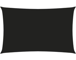 vidaXL - Zonnescherm - rechthoekig - 3x6 - m - oxford - stof - zwart