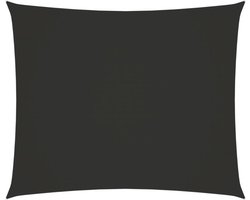 vidaXL - Zonnescherm - rechthoekig - 4x5 - m - oxford - stof - antracietkleurig