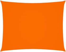vidaXL - Zonnescherm - rechthoekig - 4x5 - m - oxford - stof - oranje