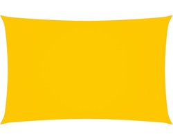 vidaXL - Zonnescherm - rechthoekig - 4x7 - m - oxford - stof - geel