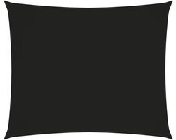 vidaXL - Zonnescherm - rechthoekig - 5x6 - m - oxford - stof - zwart