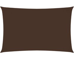 vidaXL - Zonnescherm - rechthoekig - 5x8 - m - oxford - stof - bruin