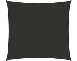 vidaXL - Zonnescherm - vierkant - 2,5x2,5 - m - oxford - stof - antracietkleurig