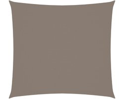 vidaXL - Zonnescherm - vierkant - 2,5x2,5 - m - oxford - stof - taupe
